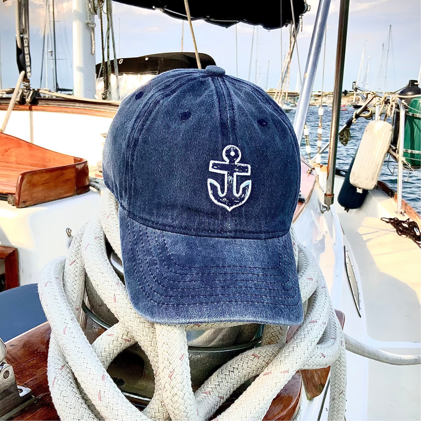 aquidneck anchor hat