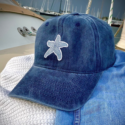 sconset starfish navy hat