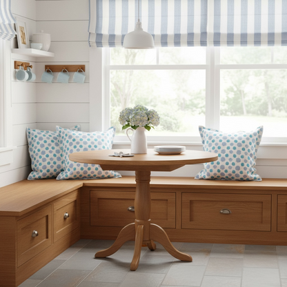 Nantucket bay scallop pillow sham 22x22 in linen cotton with tassel edge