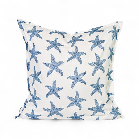 sconset starfish - pillow sham - classic fold edge