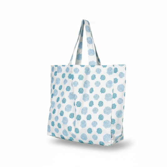 nantucket bay scallop tote bag