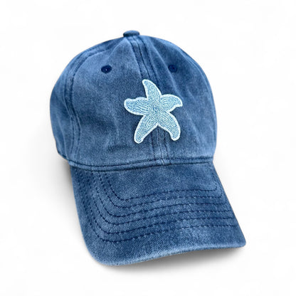 sconset starfish navy hat