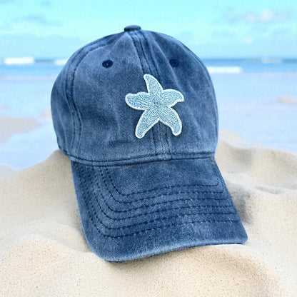 sconset starfish navy hat