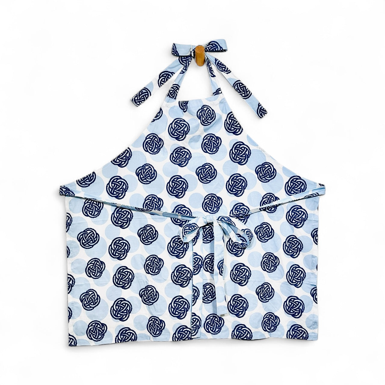 newport knots and dots apron