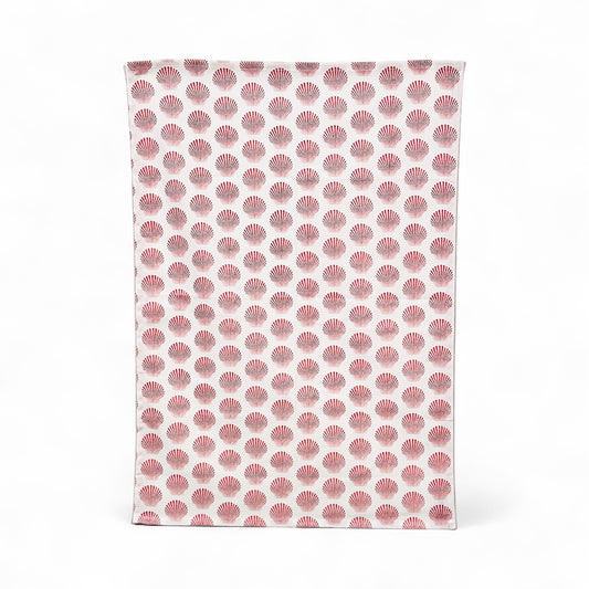 barnstable bay scallop tea towel