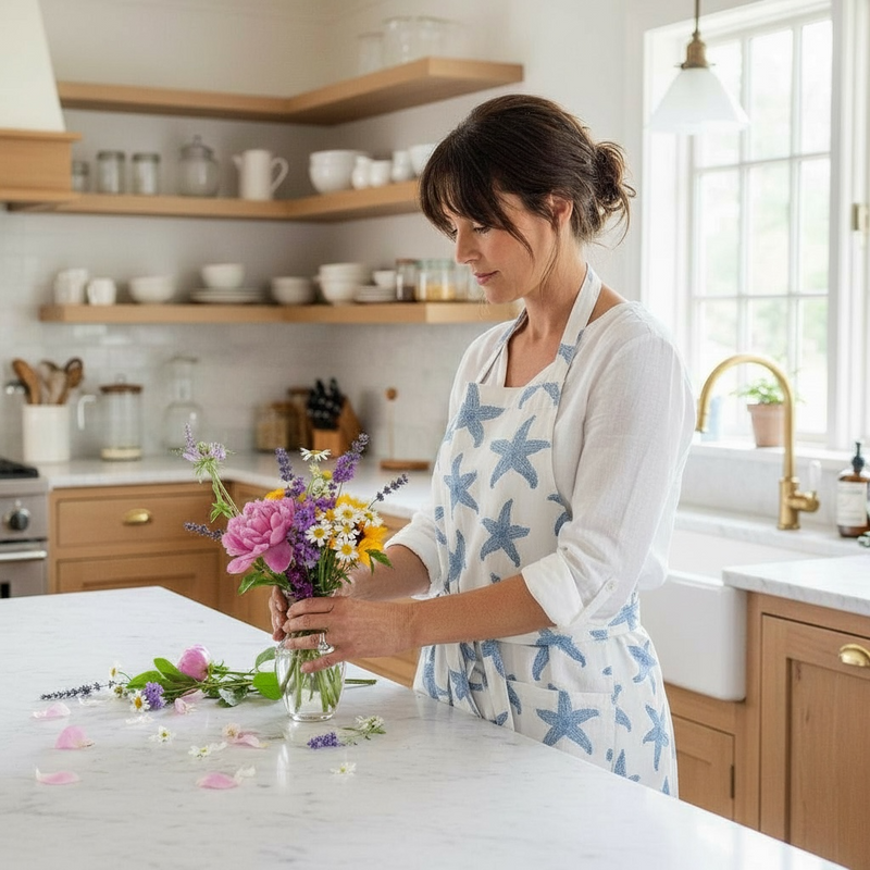 sconset starfish apron