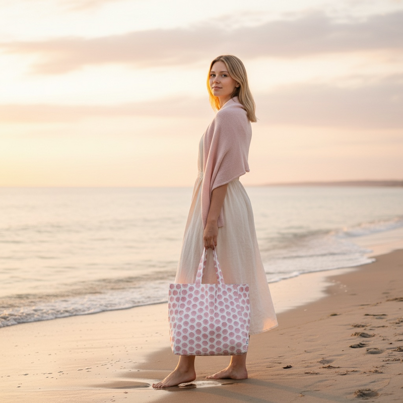barnstable bay scallop tote
