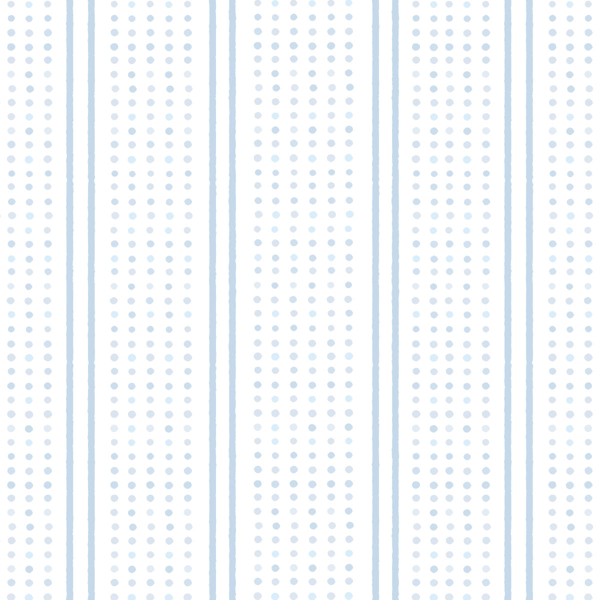 Sag Harbor stripes with misty blue stripes and droplets pattern 